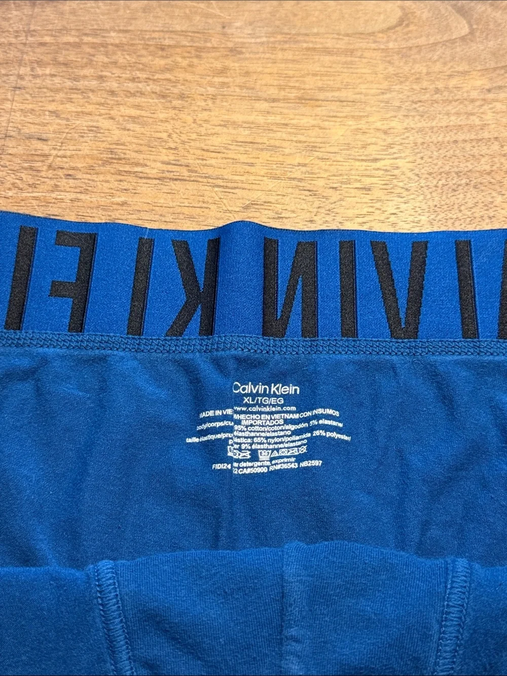 Calvin Klein bright blue
